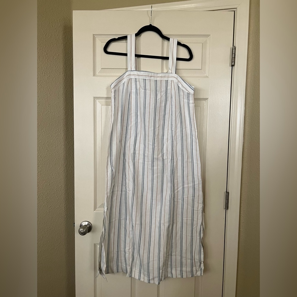 Madewell Linen Blend Dress